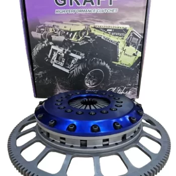 GRAFF 8.5" 215MM TWIN Plates Race Clutch Kit For Toyota Landcruiser 1FZ-FE