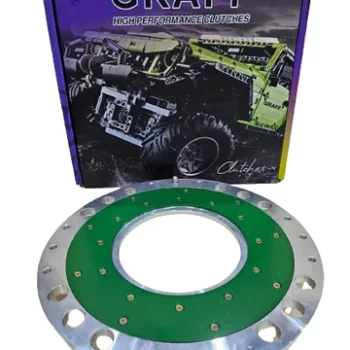 GRAFF LIGHTWEIGHT ALUMINUM FLYWHEEL WITH REPLACEABLE FRICTION - 2000-2023 NISSAN PATROL 4800
