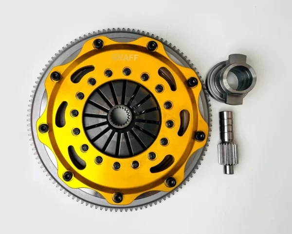 GRAFF TWIN PLATE CLUTCH KIT TOYOTA SUPRA JZA80 2JZGTE - Image 3